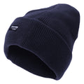 Navy - Side - Regatta Unisex Thinsulate Lined Winter Hat