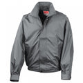 Steel Grey Black Contrast - Front - Result Mens Waterproof & Windproof Leisure Jacket