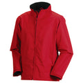 Classic Red - Front - Russell Europe Mens Hydra-Shell 2000 Casual Waterproof Jacket