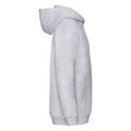 Black - Front - Fruit Of The Loom Kids Unisex Premium 70-30 Hooded Sweatshirt - Hoodie