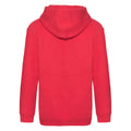 Red - Side - Fruit Of The Loom Kids Unisex Premium 70-30 Hooded Sweatshirt - Hoodie