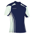 Navy-White - Back - KooGa Boys Junior Stadium Match Rugby Shirt