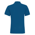Peacock - Back - Asquith & Fox Mens Plain Short Sleeve Polo Shirt