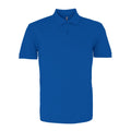 Bright Royal - Front - Asquith & Fox Mens Plain Short Sleeve Polo Shirt