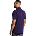 Purple Heather - Lifestyle - Asquith & Fox Mens Plain Short Sleeve Polo Shirt