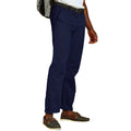 Navy - Lifestyle - Asquith & Fox Mens Classic Casual Chinos-Trousers