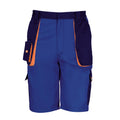 Royal - Navy - Orange - Front - Result Unisex Work-Guard Lite Workwear Shorts (Breathable And Windproof)