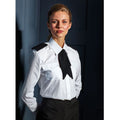 White - Pack Shot - Premier Womens-Ladies Long Sleeve Pilot Shirt