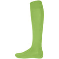 Sporty Lime - Front - Kariban Proact Mens Cushioned Rib Top Sports Socks