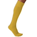 Yellow - Back - Kariban Proact Mens Cushioned Rib Top Sports Socks