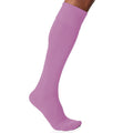 Deep Pink - Back - Kariban Proact Mens Cushioned Rib Top Sports Socks