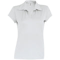 White - Front - Kariban Proact Womens-Ladies Short Sleeve Performance Polo Shirt