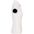 White - Side - Kariban Proact Womens-Ladies Short Sleeve Performance Polo Shirt
