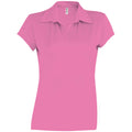 Fuchsia - Front - Kariban Proact Womens-Ladies Short Sleeve Performance Polo Shirt