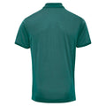 Bottle - Back - Premier Mens Coolchecker Pique Short Sleeve Polo T-Shirt