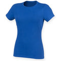 Royal - Back - Skinni Fit Womens-Ladies Feel Good Stretch Short Sleeve T-Shirt