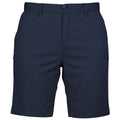 Navy - Front - Front Row Womens-Ladies Cotton Rich Stretch Chino Shorts