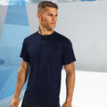 French Navy - Back - Tri Dri Mens Short Sleeve Lightweight Fitness T-Shirt