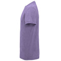 Purple Melange - Side - Tri Dri Mens Short Sleeve Lightweight Fitness T-Shirt