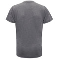 Black Melange - Back - Tri Dri Mens Short Sleeve Lightweight Fitness T-Shirt