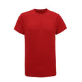 Fire Red - Front - Tri Dri Mens Short Sleeve Lightweight Fitness T-Shirt