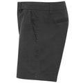 Black - Side - Asquith & Fox Womens-Ladies Classic Fit Shorts