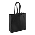 Black - Front - Westford Mill Fairtrade Cotton Classic Tote Shopping Bag