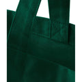 Bottle Green - Back - Westford Mill Fairtrade Cotton Classic Tote Shopping Bag