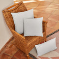 Natural - Back - Westford Mill Fairtrade Cotton Canvas Cushion Cover