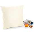 Natural - Side - Westford Mill Fairtrade Cotton Canvas Cushion Cover