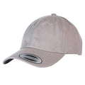 Grey - Front - Yupoong Flexfit 6-panel Baseball Cap With Buckle