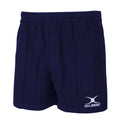 Navy - Front - Gilbert Rugby Mens Kiwi Pro Rugby Shorts