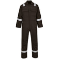 Black - Front - Portwest Mens Bizweld Iona Work Overall-Coverall