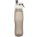 Grey - Front - Tri Dri Fitness Spray And Refresh Sports Bottle