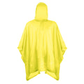 Yellow - Front - Splashmacs Childrens-Kids Plastic Rain Poncho