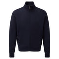 French Navy - Front - Russell Mens Authentic Full Zip Jacket