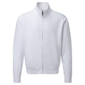 White - Front - Russell Mens Authentic Full Zip Jacket