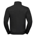 Black - Back - Russell Mens Authentic Full Zip Jacket