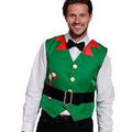 Elf Green - Side - Christmas Shop Festive Waistcoat