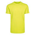 Frozen Yellow - Front - Build Your Brand Mens T-Shirt Round Neck