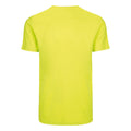 Frozen Yellow - Back - Build Your Brand Mens T-Shirt Round Neck