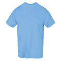 Horizon Blue - Back - Build Your Brand Mens T-Shirt Round Neck