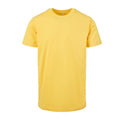 Taxi Yellow - Front - Build Your Brand Mens T-Shirt Round Neck