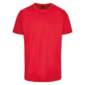 City Red - Front - Build Your Brand Mens T-Shirt Round Neck