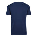 Light Navy - Back - Build Your Brand Mens T-Shirt Round Neck