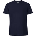 Deep Navy - Front - Fruit Of The Loom Mens Iconic 195 Ringspun Premium Tshirt