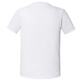White - Back - Fruit Of The Loom Mens Iconic 195 Ringspun Premium Tshirt