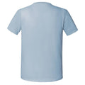 Mineral Blue - Back - Fruit Of The Loom Mens Iconic 195 Ringspun Premium Tshirt
