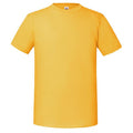 Sunflower - Front - Fruit Of The Loom Mens Iconic 195 Ringspun Premium Tshirt