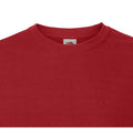 Red - Side - Fruit Of The Loom Mens Iconic 195 Ringspun Premium Tshirt